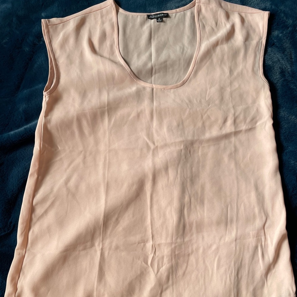 Blush blouse